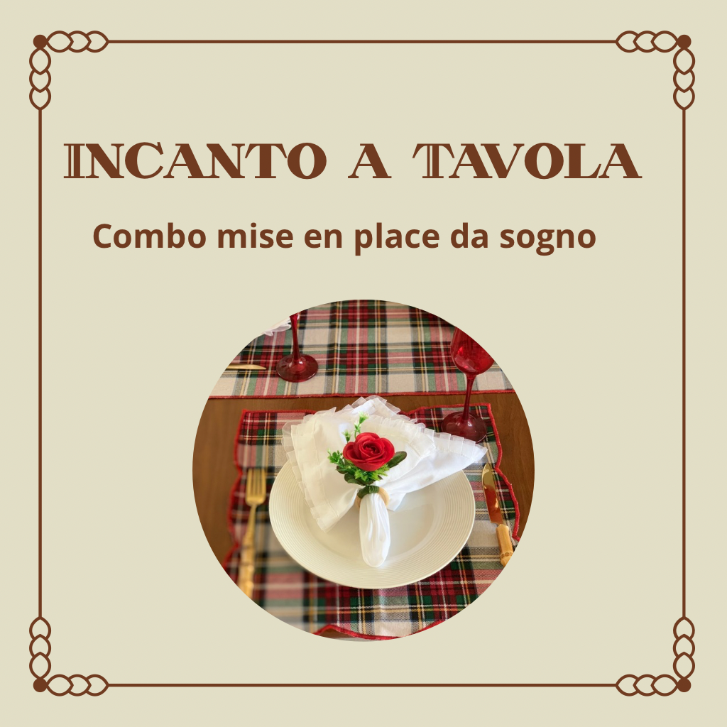 INCANTO A TAVOLA ( Kit completo)