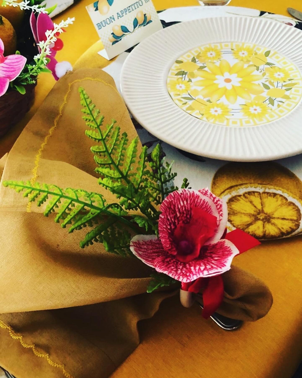 COFANETTO ORCHIDEA ROSSA