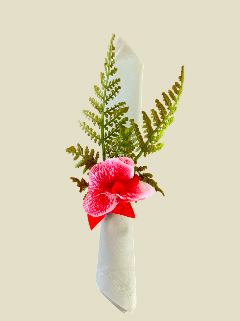 COFANETTO ORCHIDEA ROSSA