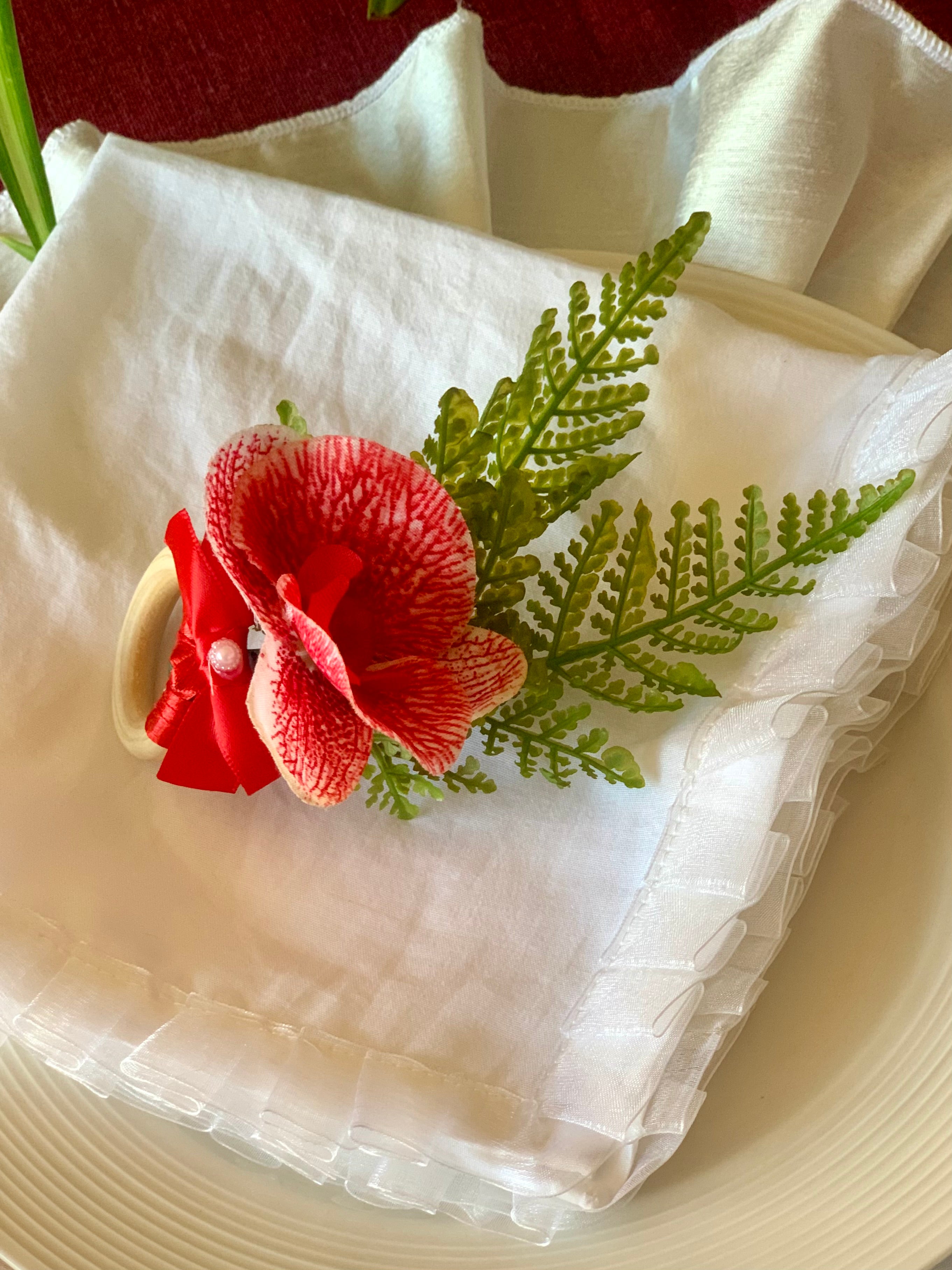 COFANETTO ORCHIDEA ROSSA